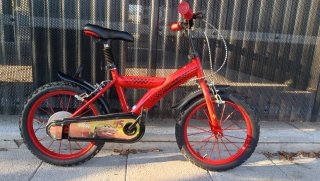 Bicicleta Infantil Rayo McQueen
