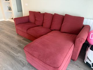 Sofá Chaise Longue IKEA 4 Plazas
