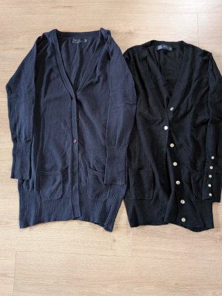 2 Chaquetas Largas de Zara, Talla M