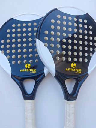 Pack 2 Palas Pádel Artengo PR 700 + 3 Packs PB