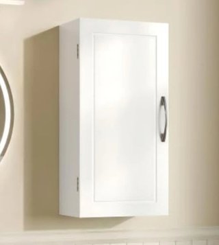 Vasagle Armario de baño de pared 18x30x60cm Blanco