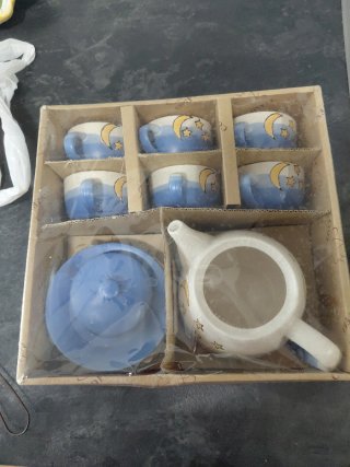 Juego de café de cerámica