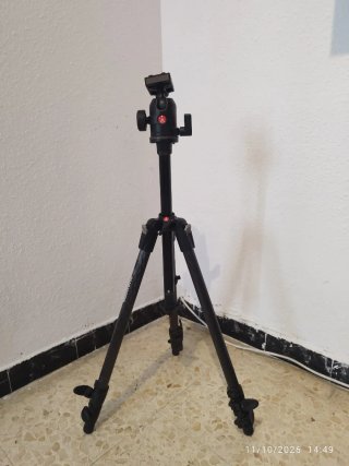 Trípode Manfrotto de Fibra de Carbono