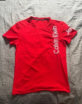 Camiseta Roja Calvin Klein