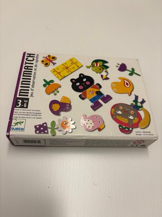 Juego de observación Minimatch de Djeco