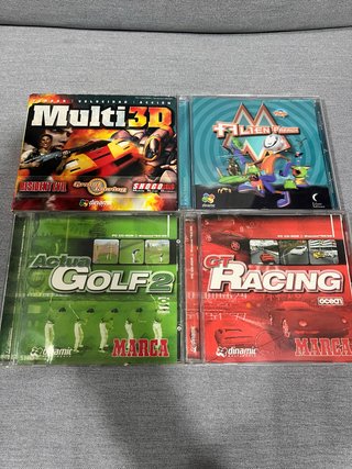 Pack 4 Juegos PC Dinamic