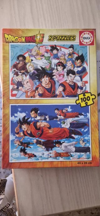 Set de 2 Puzzles Dragon Ball Super (100 piezas)