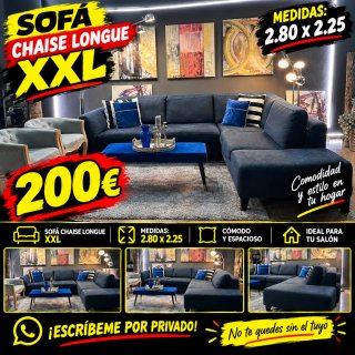 Sofá Chaise Longue XXL
