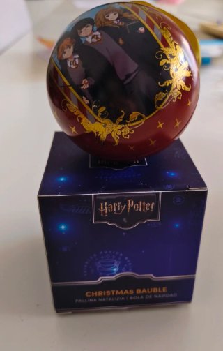 Pallina di Natale Harry Potter apribile