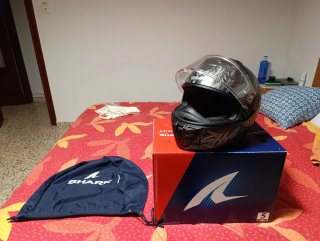 Casco Shark Spartan Carbon