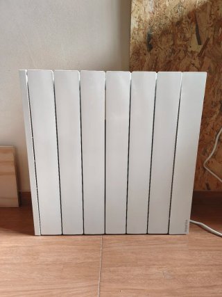 Radiador Cerámico Eléctrico Blanco 1000w