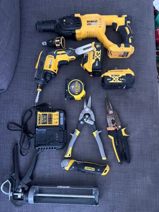 Pack Herramientas DeWalt y Stanley