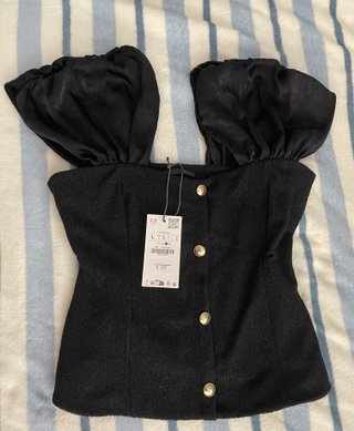 Top Negro Zara Talla L