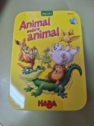 Juego de mesa Animal sobre Animal Mini HABA