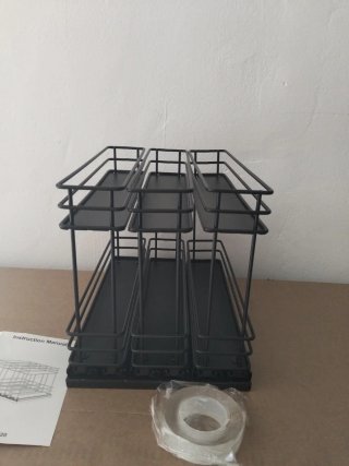 Organizador de Condimentos Negro