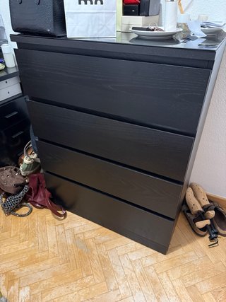 Cómoda IKEA Negra