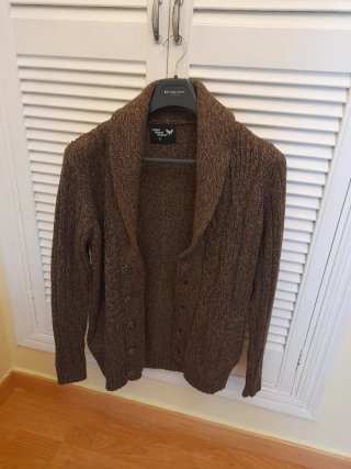 Rebeca de invierno marrón talla S