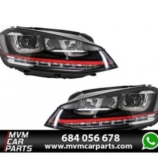 Faros delanteros Led Volkswagen Golf VII 7 Red edi