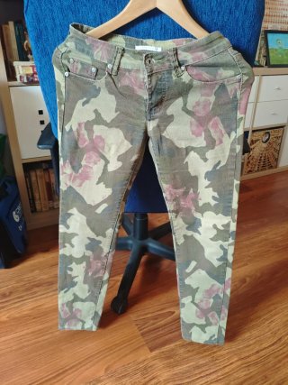 Pantalón de Camuflaje Ajustado