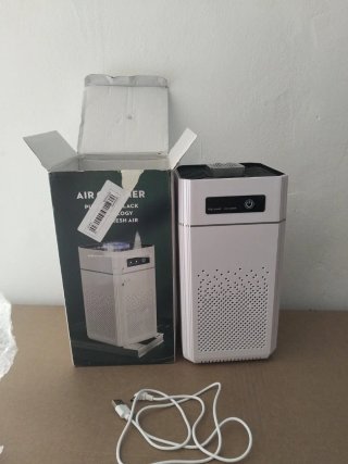 Purificador de Aire Compacto Blanco