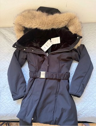 Anorak Zara Negro Talla M