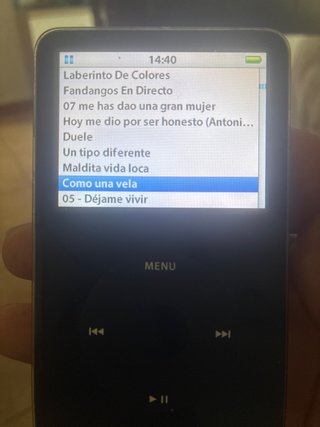 iPod Apple Negro 32gb