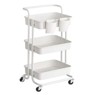 SONGMICS BSC067W01 Carro Rodante, Caritro