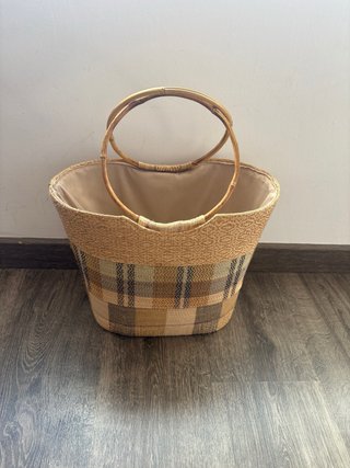 Bolso Capazo Artesanal de Mallorca nuevo sin uso