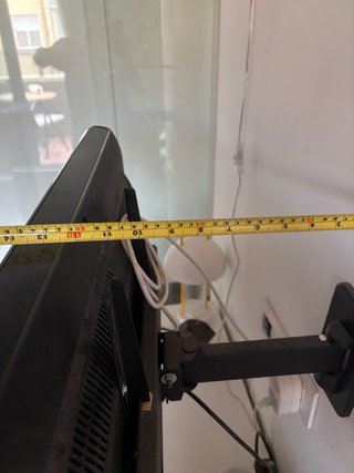 Soporte de pared articulado para TV