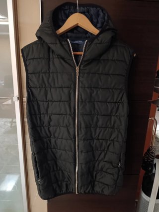 Chaleco Zara Man Negro Talla M