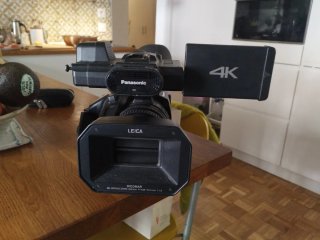 Cámara de vídeo profesional Panasonic 4K