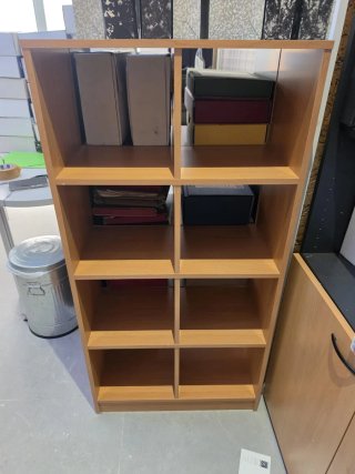 Muebles modulares de madera para oficina