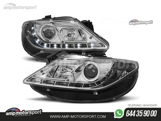 FAROS DELANTEROS LUZ DIURNA LED PARA SEAT IBIZA 6J