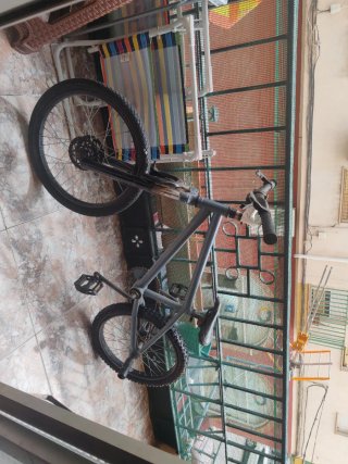 Bicicleta BMX Gris.
