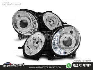 FAROS DELANTEROS LUZ DIURNA LED PARA MERCEDES CLASE E W211