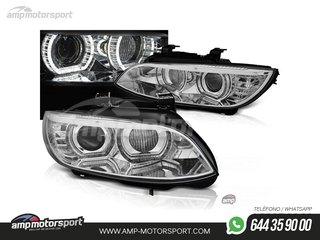 FAROS DELANTEROS OJOS DE ANGEL 3D U PARA BMW SERIE 3 E92 / E93 2006-2010