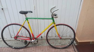Bicicleta Fixie.