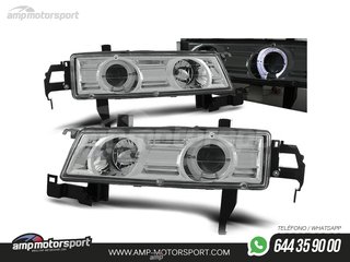FAROS DELANTEROS OJOS DE ANGEL PARA HONDA PRELUDE