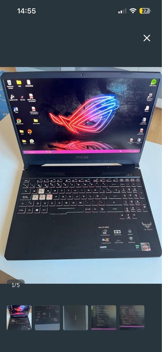 Portátil Asus TUF Gaming