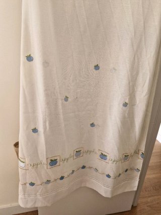 Cortina de cocina con estampado