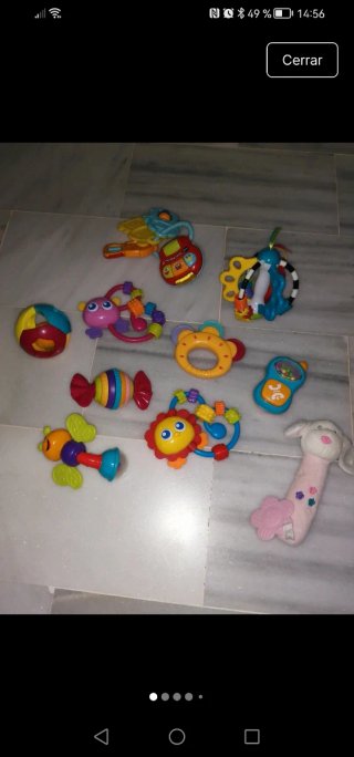Set de 10 Juguetes Sensoriales para Bebé