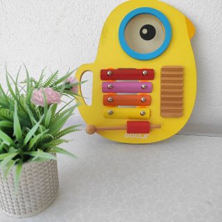 Juguete Musical de Madera Goula