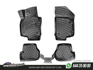 ALFOMBRILLAS DE GOMA RIZLINE PARA SEAT LEON 1P 2004-2012