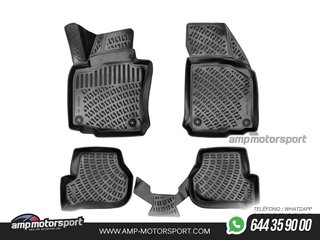ALFOMBRILLAS DE GOMA RIZLINE PARA VOLKSWAGEN GOLF MK5 2003-2008