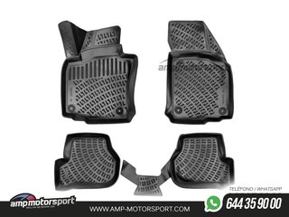 ALFOMBRILLAS DE GOMA RIZLINE PARA VOLKSWAGEN SCIROCCO 2008-2017
