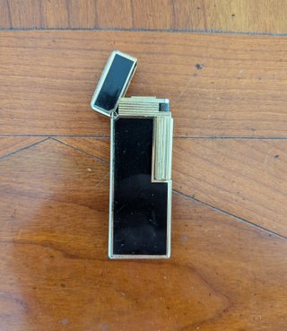 Encendedor Zaima Laca China Dorado