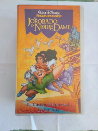 VHS El Jorobado de Notre Dame (Disney)