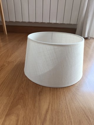 Pantalla de Lámpara Cónica Beige