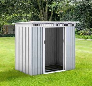 Caseta jardín metálica 3 m2 Kingston Silver