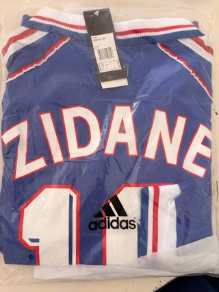 Camiseta Zidane Adidas Azul